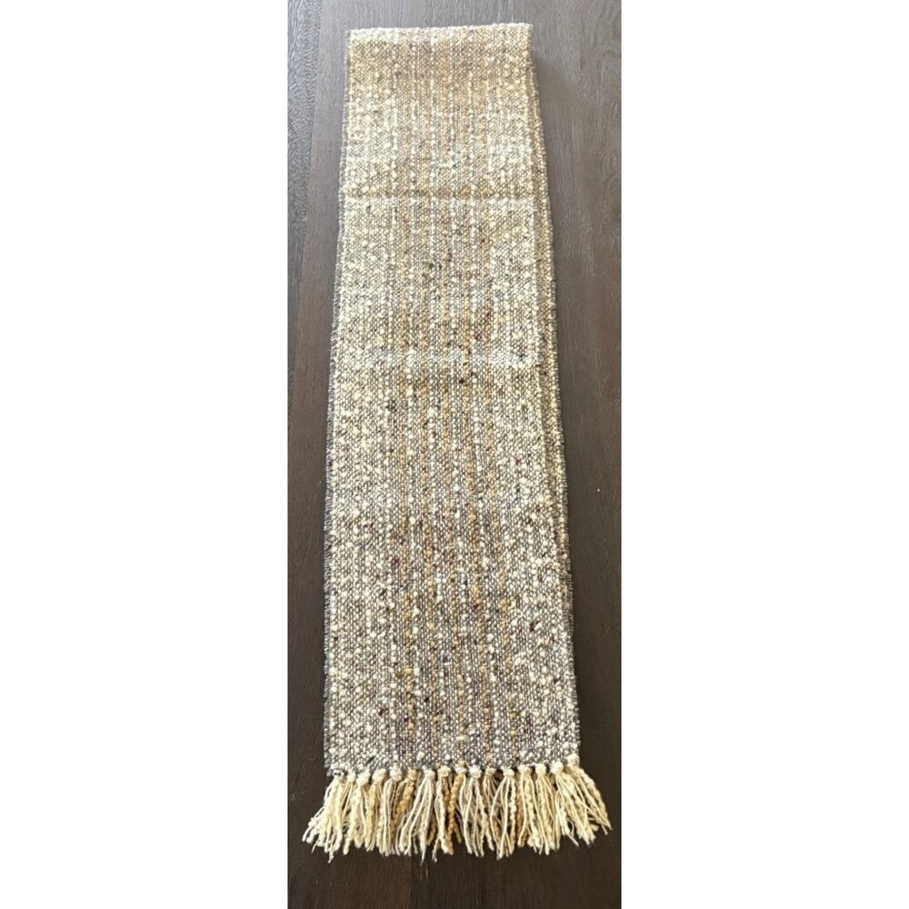 Studio Donegal Pure New Wool Scarf Handwoven Handcrafted